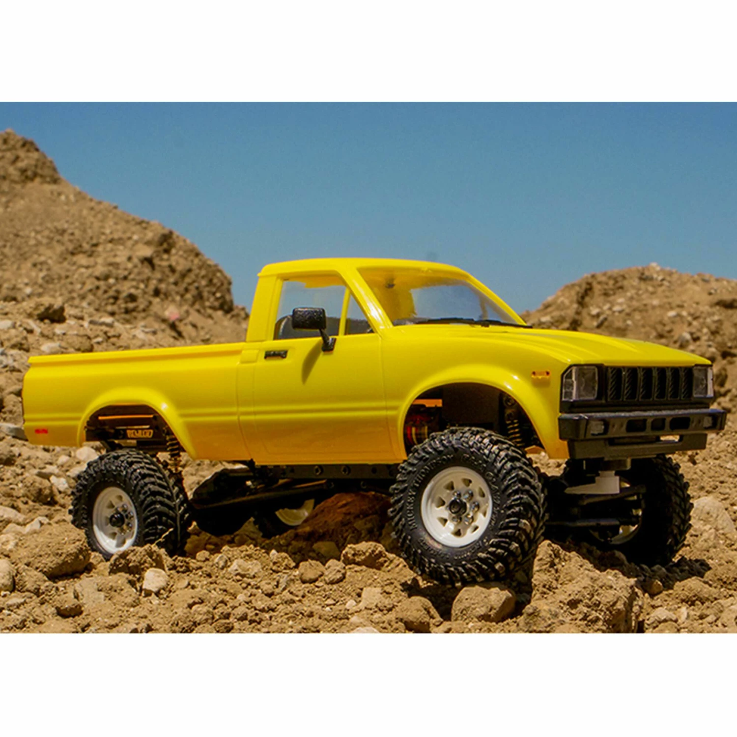 RC4WD 1/24 Trail Finder 2 4WD with Mojave II Hard Body RTR, Yellow 5 RC4WD 1/24 Trail Finder 2 4WD with Mojave II Hard Body RTR, Yellow - Image 5