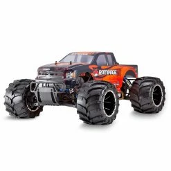 Redcat Racing 1/5 Rampage MT V3 4WD Gas Monster Truck RTR, Orange Flame