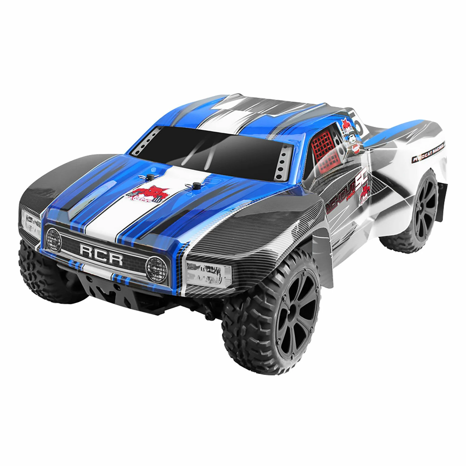 Redcat Racing 1/10 Blackout SC Pro 4WD Short Course Truck Brushless RTR, Blue 1 Redcat Racing 1/10 Blackout SC Pro 4WD Short Course Truck Brushless RTR, Blue