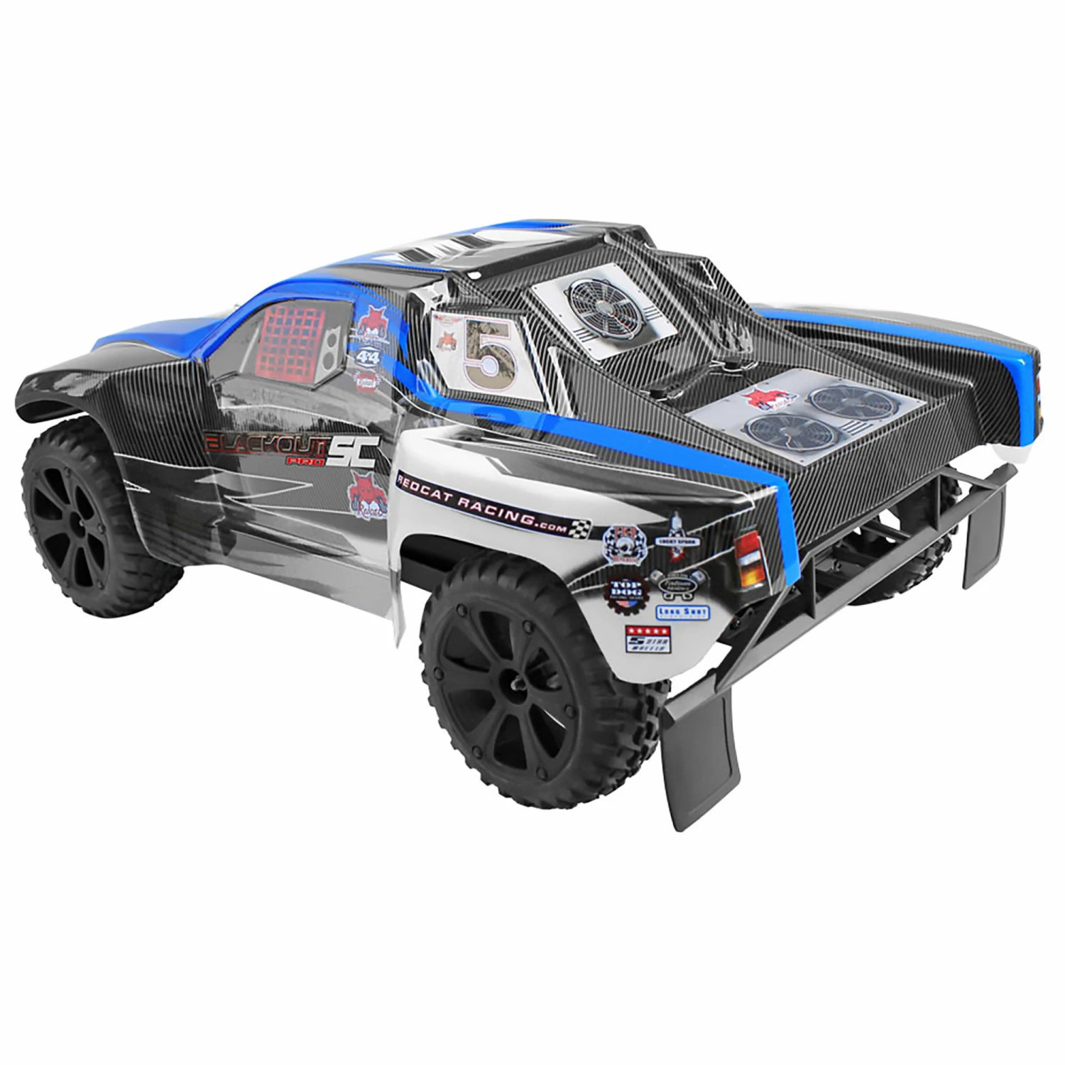 Redcat Racing 1/10 Blackout SC Pro 4WD Short Course Truck Brushless RTR, Blue 2 Redcat Racing 1/10 Blackout SC Pro 4WD Short Course Truck Brushless RTR, Blue - Image 2