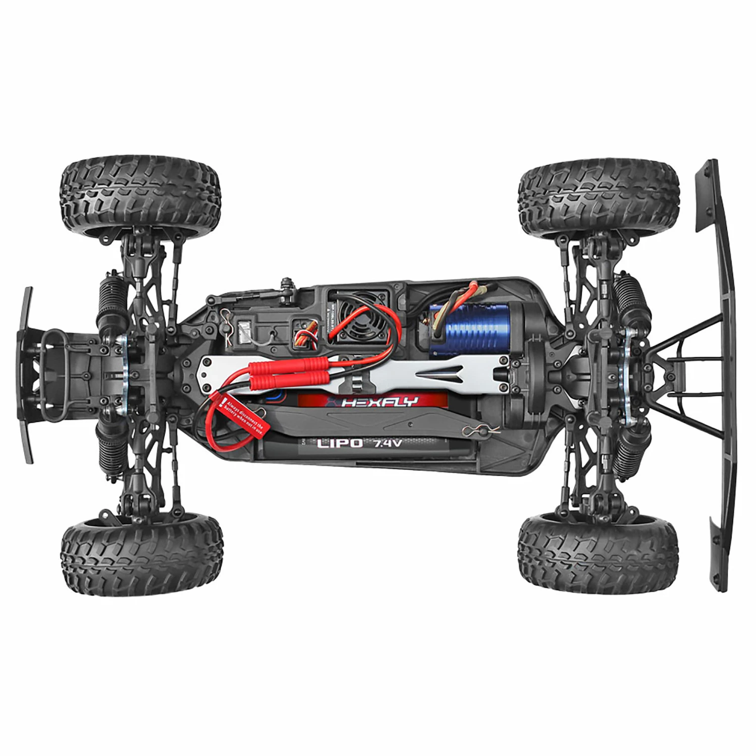 Redcat Racing 1/10 Blackout SC Pro 4WD Short Course Truck Brushless RTR, Blue 7 Redcat Racing 1/10 Blackout SC Pro 4WD Short Course Truck Brushless RTR, Blue - Image 7