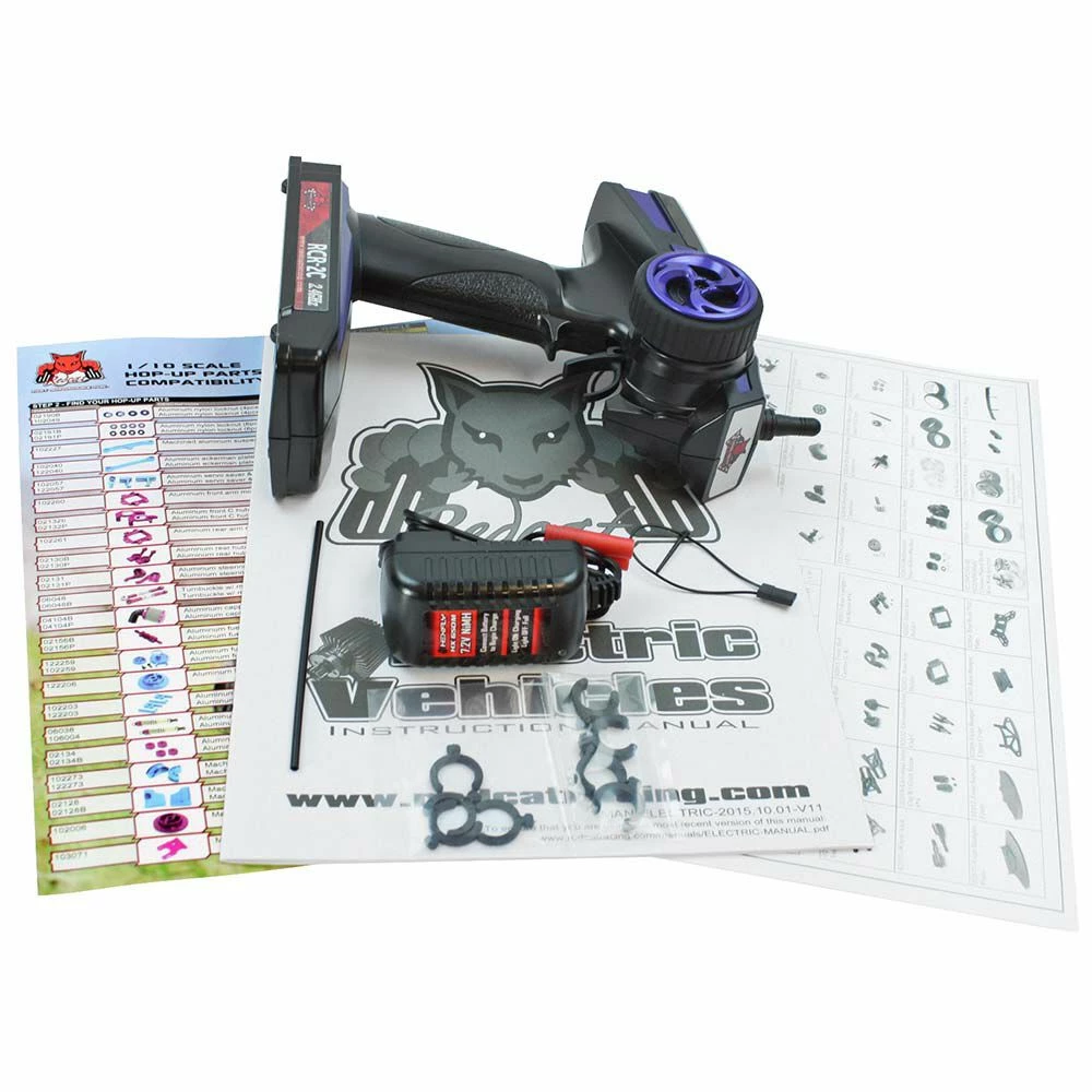 Redcat Racing 1/10 Lightning EPX Drift 4WD Brushed RTR, Blue 4 Redcat Racing 1/10 Lightning EPX Drift 4WD Brushed RTR, Blue - Image 4