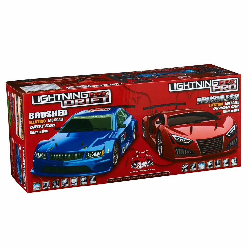 Redcat Racing 1/10 Lightning EPX Drift 4WD Brushed RTR, Blue 6 Redcat Racing 1/10 Lightning EPX Drift 4WD Brushed RTR, Blue - Image 6