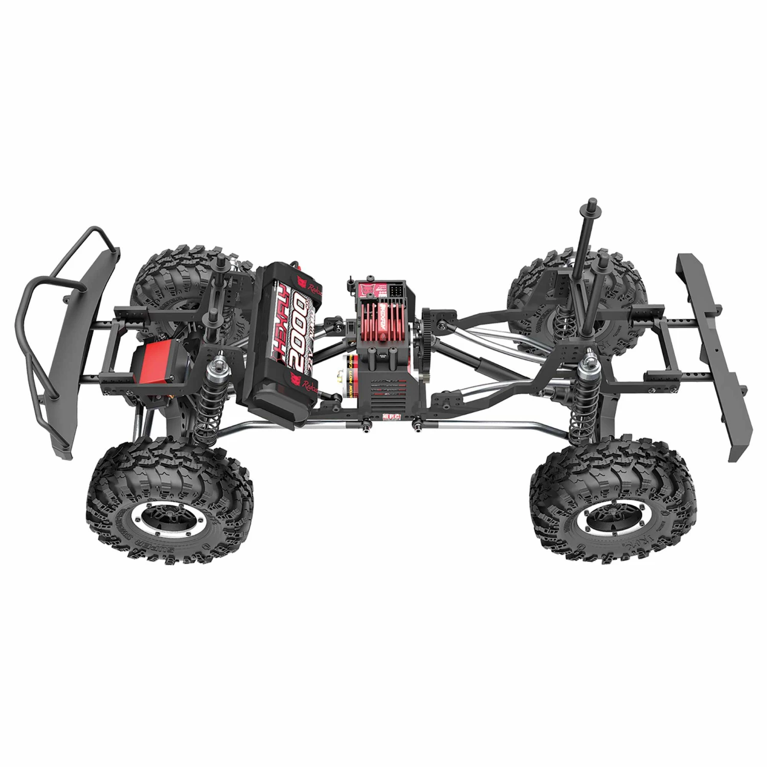 Redcat Racing 1/10 Everest Gen7 Sport 4WD Crawler Brushed RTR, Silver 15 Redcat Racing 1/10 Everest Gen7 Sport 4WD Crawler Brushed RTR, Silver - Image 15