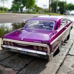 Redcat Racing 1/10 SixtyFour Chevrolet Impala Brushed 2WD Hopping Lowrider RTR, Purple -RC Cars And Trucks Sales Shop RER14409 A04 RP2YP1R2