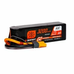 Spektrum 22.2V 3200mAh 6S 50C Smart G2 LiPo Battery: IC5