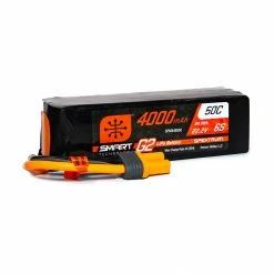Spektrum 22.2V 4000mAh 6S 50C Smart G2 LiPo Battery: IC5