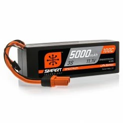 Spektrum 11.1V 5000mAh 3S 100C Smart Hardcase LiPo Battery: IC5