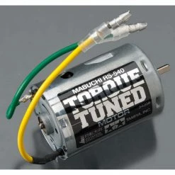 Tamiya RS-540 Torque-Tuned Brushed Motor: 3.5mm Bullet