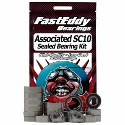 FastEddy Bearings Sealed Bearing Kit: Associated SC10 2WD