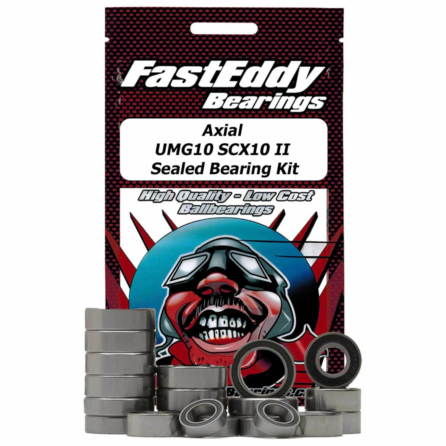 FastEddy Bearings Sealed Bearing Kit: Axial UMG10 SCX10 II 1 FastEddy Bearings Sealed Bearing Kit: Axial UMG10 SCX10 II
