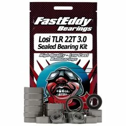 FastEddy Bearings Sealed Bearing Kit: TLR 22T 3.0