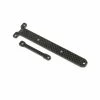 Team Losi Racing Carbon Chassis Brace Support Set: 22X-4