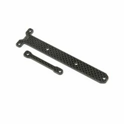 Team Losi Racing Carbon Chassis Brace Support Set: 22X-4