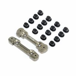 Team Losi Racing Adjustable Front Hinge Pin Brace with Inserts: 8X, 8XE