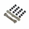 Team Losi Racing Adjustable Rear Hinge Pin Brace wth Inserts: 8X, 8XE