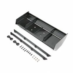 Team Losi Racing 1/5 Wing and Wicker Bills, Black: 5IVE-B