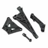 Team Losi Racing Front and Rear Chassis Brace: 5IVE B