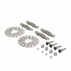 Team Losi Racing Brake Disc Pad and Screw Set: 5B, 5T, MINI WRC