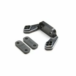 Team Losi Racing Rear Camber Block, Black with Inserts: 22 4.0