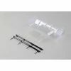 Team Losi Racing 1/8 Pre-Cut Polycarbonate Clear Wing: 8IGHT-E/T 4.0