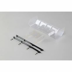 Team Losi Racing 1/8 Pre-Cut Polycarbonate Clear Wing: 8IGHT-E/T 4.0