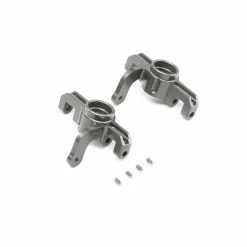 Team Losi Racing Aluminum Front Spindle Set for Universals: 8E 4.0