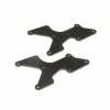 Team Losi Racing Rear Arm Inserts Carbon: 8X