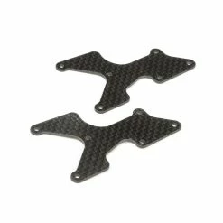 Team Losi Racing Rear Arm Inserts Carbon: 8X