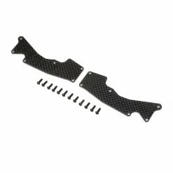 Team Losi Racing Front Arm Inserts Carbon 8XT