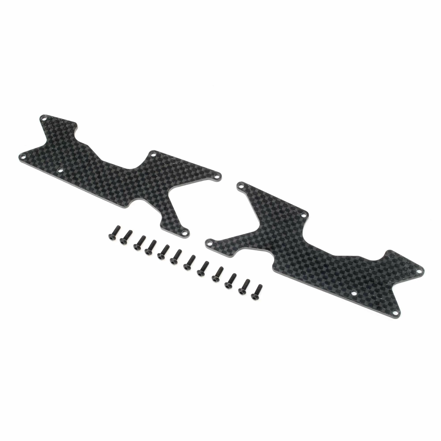 Team Losi Racing Rear Arm Inserts Carbon 8XT 1 Team Losi Racing Rear Arm Inserts Carbon 8XT