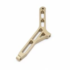Team Losi Racing Rear Chassis Brace, Aluminum, Hard Anodized:5 T, MINI WRC