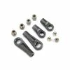 Team Losi Racing Dual Steering Rod Ends and Pivot Balls: 5ive T, 5ive B