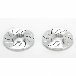 Team Losi Racing Brake Disc, Wide Base, Al (2): 5T, MINI WRC