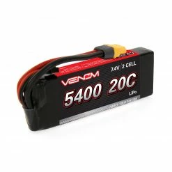 Venom 7.4V 5400mAh 2S 20C DRIVE LiPo Battery: UNI 2.0 Plug -RC Cars And Trucks Sales Shop VNR15008 A2 7UAYYJ15
