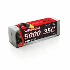 Venom DRIVE 14.8V 5000mAh 35C 4S Hardcase LiPo Battery: UNI 2.0 Plug -RC Cars And Trucks Sales Shop VNR15027 A2 15JZO208