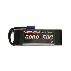 Venom 11.1V 5000mAh 50C 3S LiPo Battery: EC5