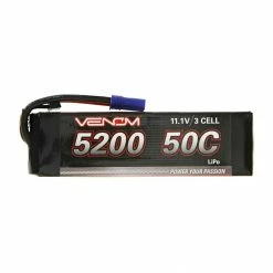 Venom 11.1V 5200mAh 50C 3S LiPo Battery: EC5