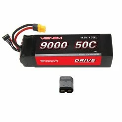 Venom 14.8V 9000mAh 4S 50C DRIVE LiPo Battery: UNI 2.0 Plug