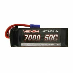 Venom 14.8V 7000mAh 50C 4S LiPo Battery: EC5