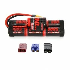 Venom 8.4V 5000mAh 7-Cell DRIVE Hump NiMH Battery: UNI 2.0 Plug