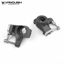Vanquish Products Axial SCX10-II Knuckles Grey Anodized