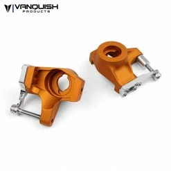 Vanquish Products Axial SCX10-II Knuckles Orange Anodized