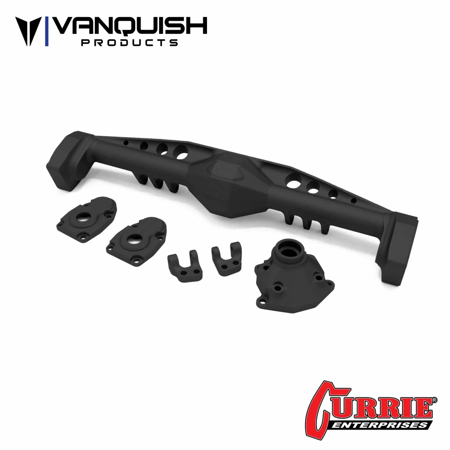 Vanquish Products Axial Capra Currie F9 Rear Axle Black Anodized 1 Vanquish Products Axial Capra Currie F9 Rear Axle Black Anodized