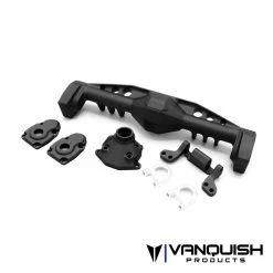 Vanquish Products Currie F9 Rear Axle, Black Anodized: Axial SCX10 III