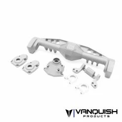 Vanquish Products Currie F9 Rear Axle, Clear Anodized: Axial SCX10 III