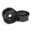 Vanquish Products 1/10 Incision Method MR307 1.9 Crawler Wheels, 12mm Hex, Black Anodized (2)